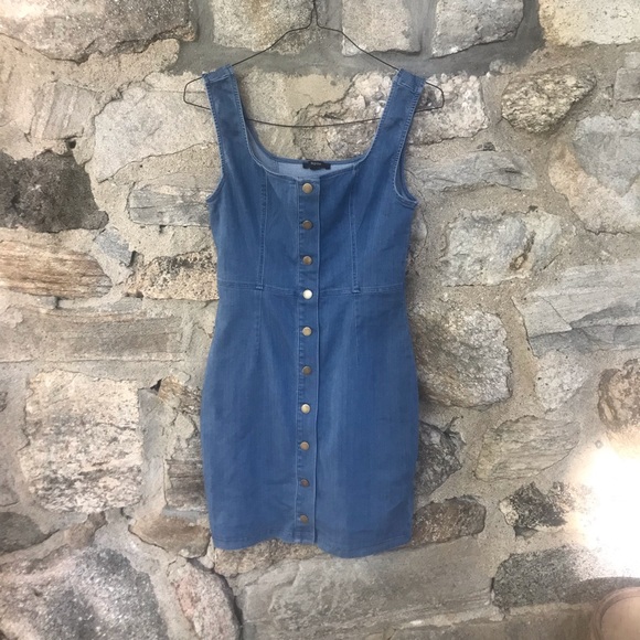 Blashe Dresses & Skirts - NWOT Blashe Denim Dress - CUTE!!!!